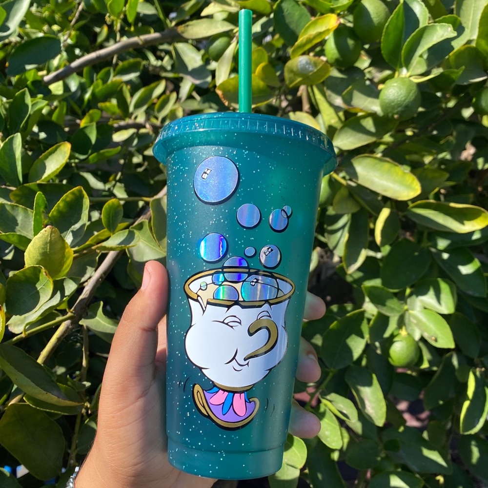 Beauty and the Beast Chip Cup